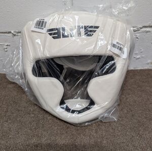 Elite Sports White Boxing Headgear Sparring Safety New in Package